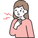 Woman With Sore Throat SVG Icon